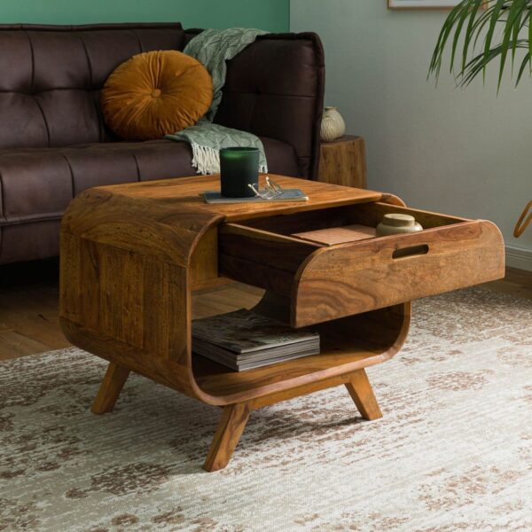 Furnliv Corbett Sheesham Coffee Table