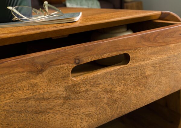 Furnliv Corbett Sheesham Wood Coffee Table #14 - Image 6