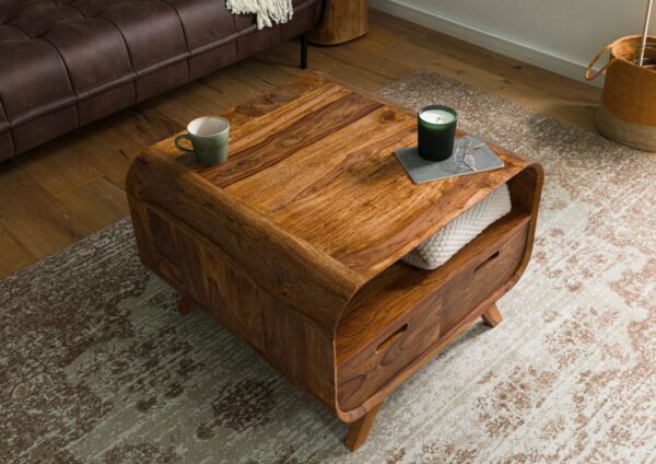 Furnliv Corbett Sheesham Wood Coffee Table #13 - Image 2