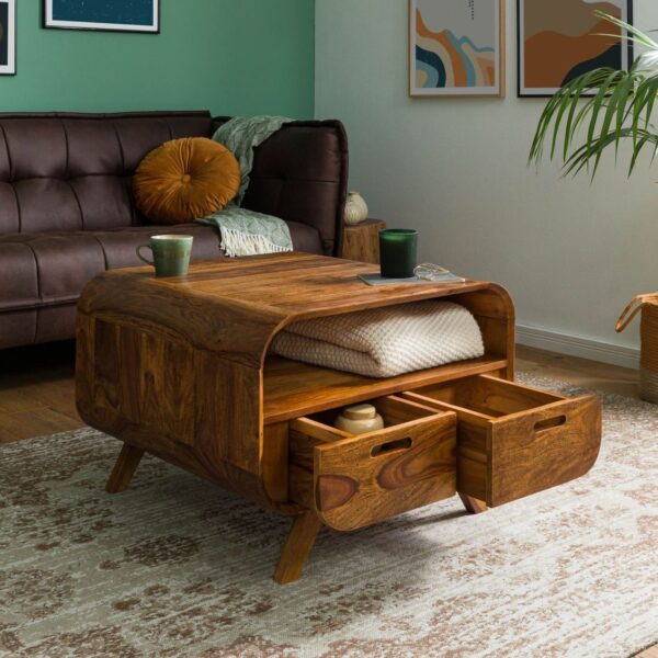 Furnliv Corbett Sheesham Coffee Table