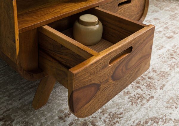 Furnliv Corbett Sheesham Wood Coffee Table #13 - Image 6