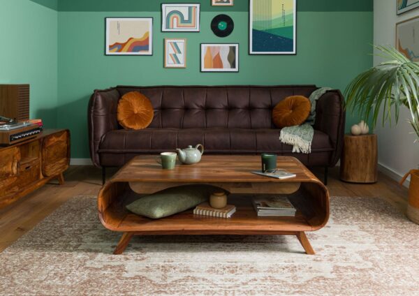 Furnliv Corbett Sheesham Coffee Table #29