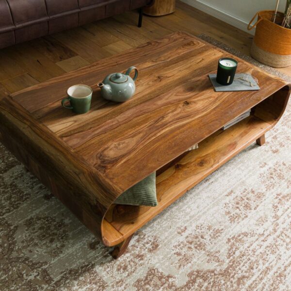 Furnliv Corbett Sheesham Coffee Table