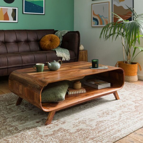 Furnliv Corbett Sheesham Coffee Table