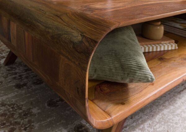 Furnliv Corbett Sheesham Coffee Table #29 - Image 7