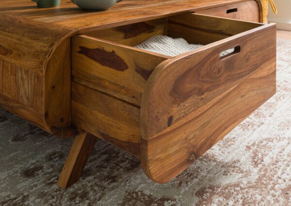 Furnliv Corbett Sheesham Wood Coffee Table #11 - Image 5