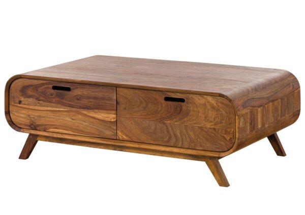 Furnliv Corbett Sheesham Wood Coffee Table #11 - Image 8