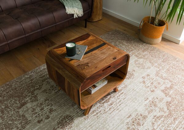 Furnliv Corbett Sheesham Wood Coffee Table #15 - Image 2