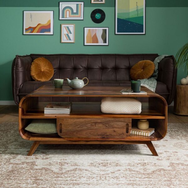 Furnliv Corbett Sheesham Coffee Table