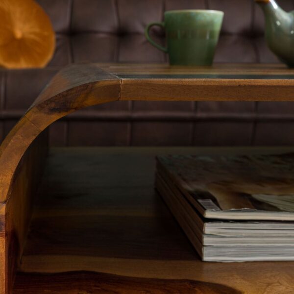 Furnliv Corbett Sheesham Coffee Table