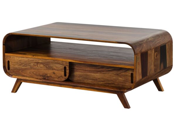 Furnliv Corbett Sheesham Wood Coffee Table #10 - Image 9