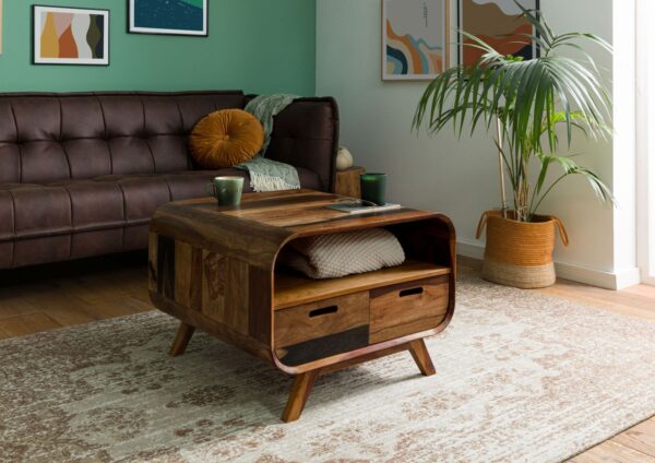 Furnliv Corbett Sheesham Coffee Table #16 - Image 3