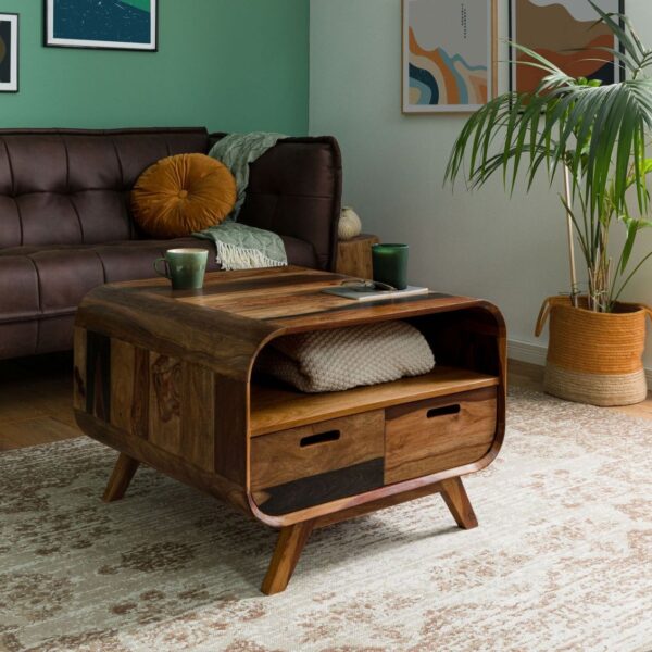 Furnliv Corbett Sheesham Coffee Table