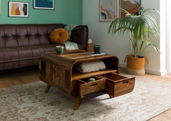 Furnliv Corbett Sheesham Coffee Table #16 - Image 4