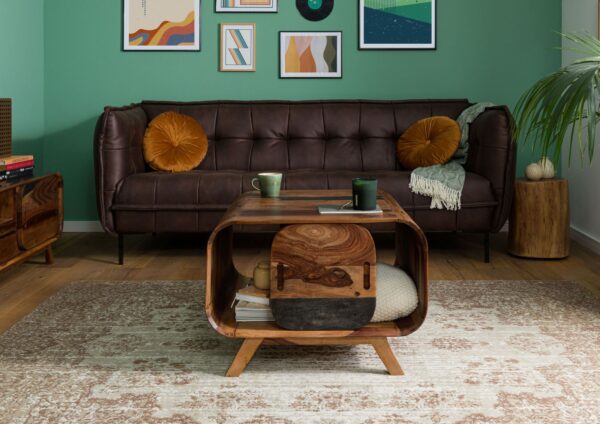 Furnliv Corbett Sheesham Wood Coffee Table #9 - Image 4