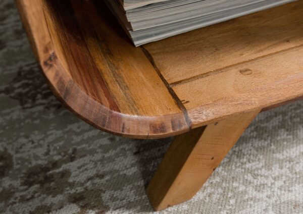 Furnliv Corbett Sheesham Wood Coffee Table #9 - Image 7