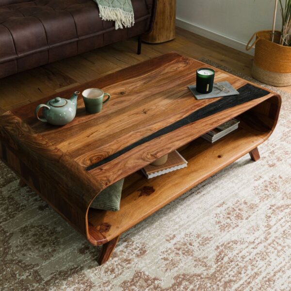 Furnliv Corbett Sheesham Coffee Table