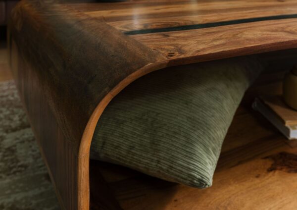 Furnliv Corbett Sheesham Wood Coffee Table #5 - Image 6