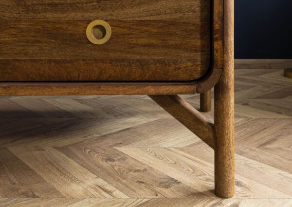 Furnliv Darien Mango Wood Coffee Table #15 - Image 7