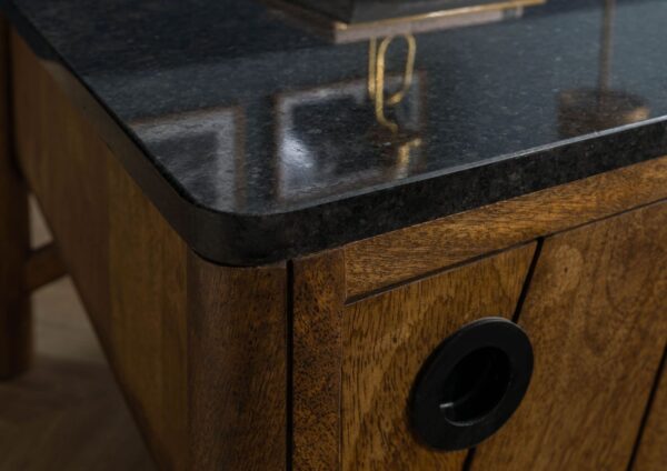 Furnliv Darien Mango Wood Coffee Table #26 - Image 6