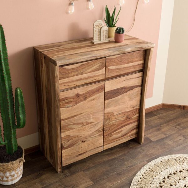 Furnliv Ranthambhor Sheesham Wood High Cabinet - Image 2