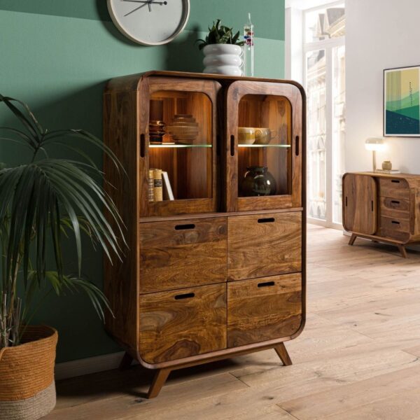 Furnliv Corbett Sheesham Highboard