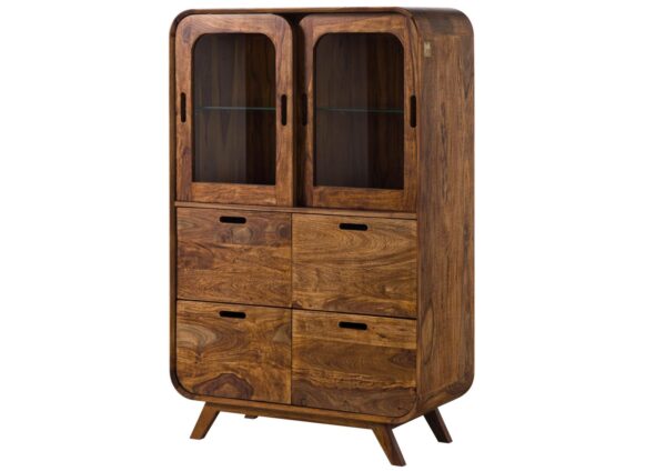 Furnliv Corbett Sheesham Wood High Cabinet #30 - Image 9