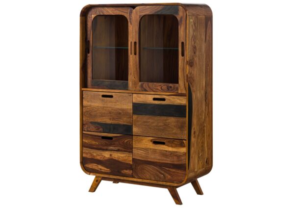 Furnliv Corbett Sheesham Wood Highboard #8 - Image 9