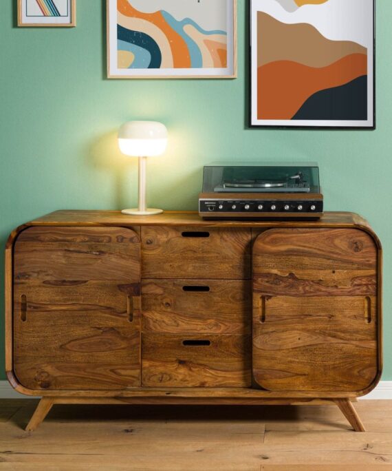Furnliv Corbett Sheesham Wood Sideboard #19
