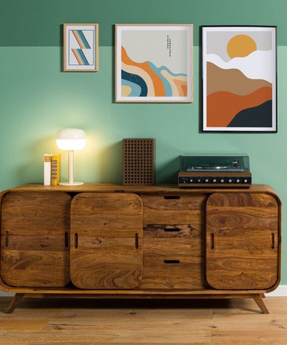 Furnliv Corbett Sheesham Wood Sideboard #21