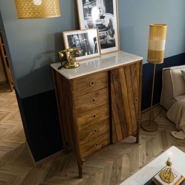 Furnliv Darien Mango Chest Of Drawers