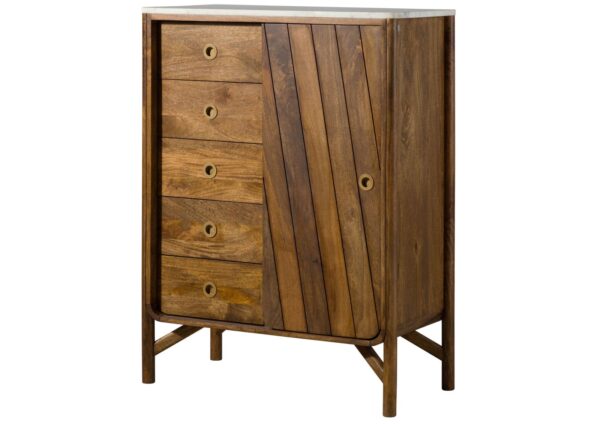 Furnliv Darien Mango Wood Chest Of Drawers #22 - Image 9