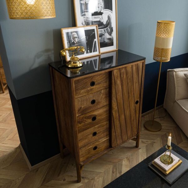 Furnliv Darien Mango Chest Of Drawers