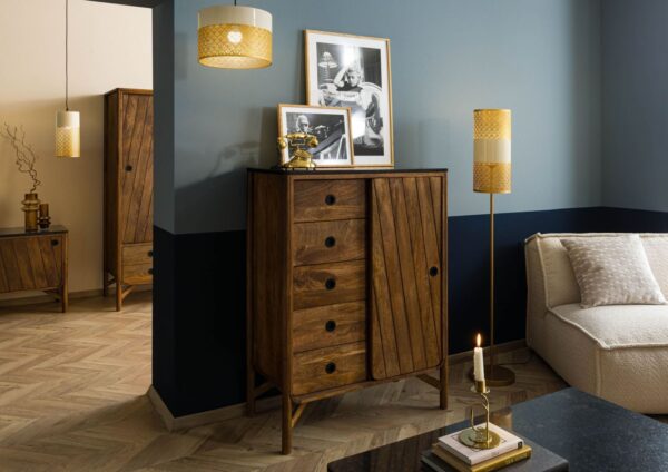 Furnliv Darien Mango Wood Chest Of Drawers #18 - Image 3