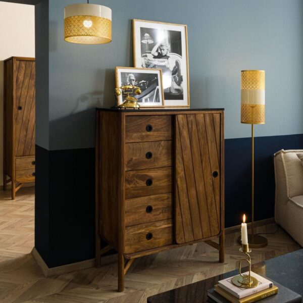 Furnliv Darien Mango Chest Of Drawers