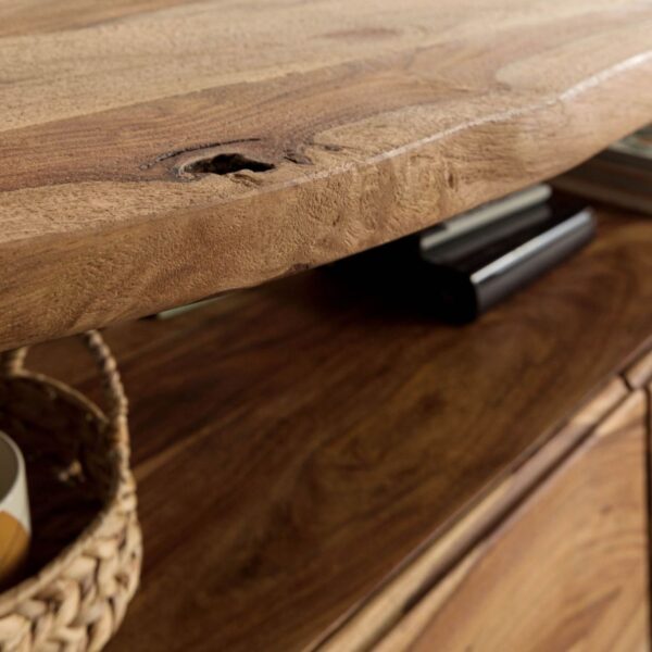 Furnliv Ranthambhor Sheesham Wood Three Drawers TV Unit - Image 6