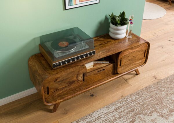 Furnliv Corbett Sheesham Wood TV Unit #17 - Image 2
