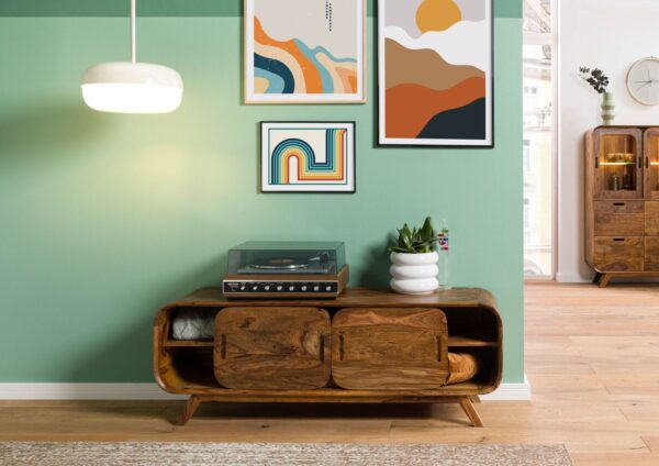 Furnliv Corbett Sheesham Wood TV Unit #17 - Image 4