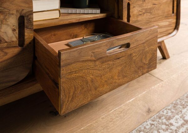 Furnliv Corbett Sheesham Wood TV Unit #17 - Image 5