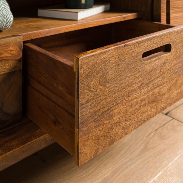 Furnliv Corbett Sheesham Wood TV Unit #22 - Image 4