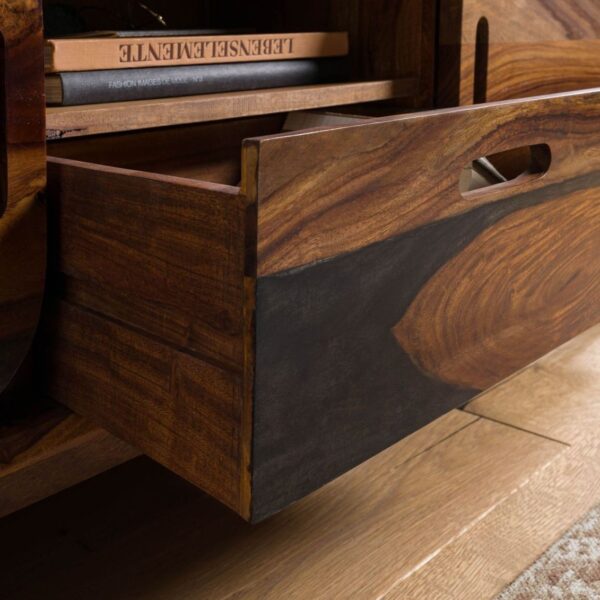 Furnliv Corbett Sheesham Wood TV Unit #6 - Image 7