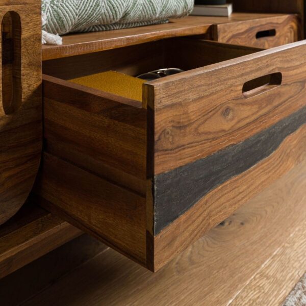 Furnliv Corbett Sheesham Wood TV Unit #7 - Image 5