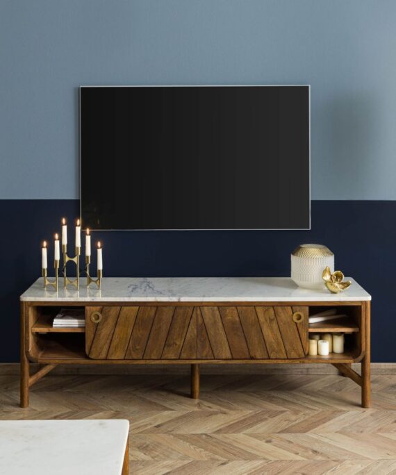 Furnliv Darien Mango Wood TV Unit #01
