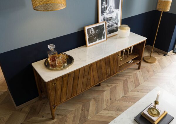 Furnliv Darien Mango Wood Sideboard #07 - Image 9