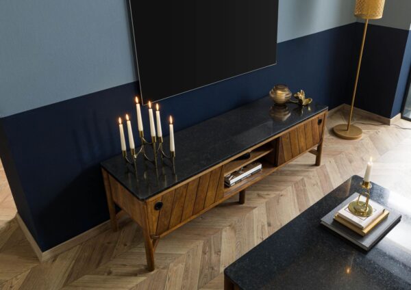Furnliv Darien Mango Wood TV Unit #06 - Image 3
