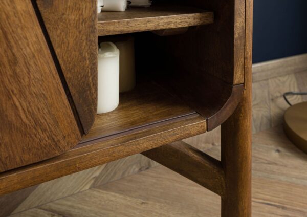 Furnliv Darien Mango Wood TV Unit #06 - Image 5