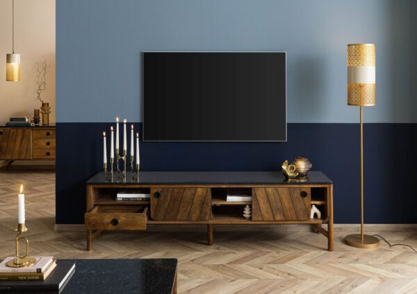Furnliv Darien Mango Wood TV Unit #27 - Image 4
