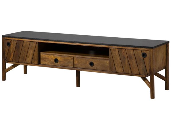 Furnliv Darien Mango Wood TV Unit #08 - Image 5