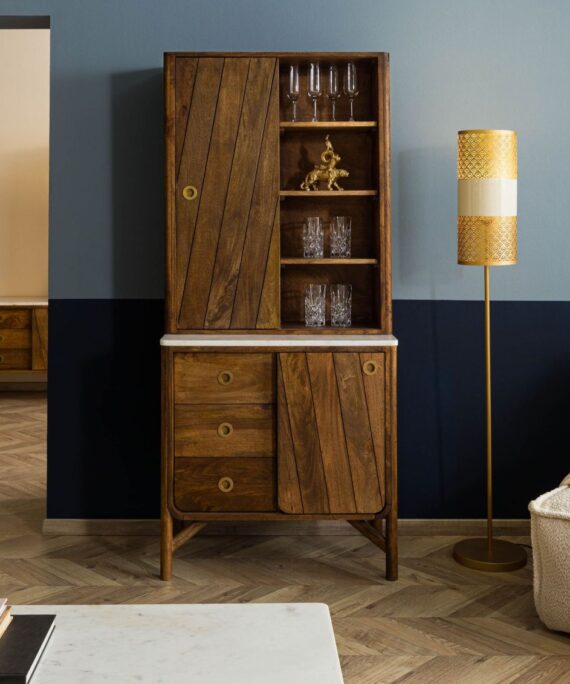 Furnliv Darien Mango Wood Buffet #24