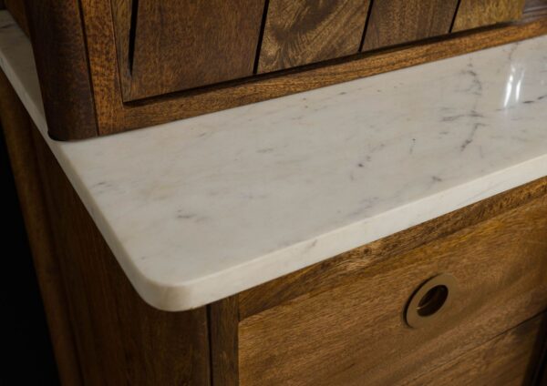 Furnliv Darien Mango Wood Buffet #24 - Image 8